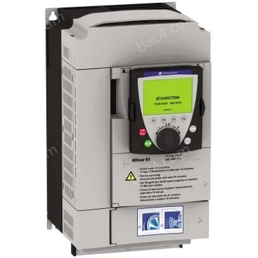 ATV61HU75N4 variable speed drive, ATV61, 10 HP, 380 to 480 V 3 phase, EMC IP20 with graphic terminal