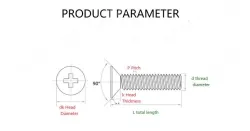 Electronic screws M1.2*3