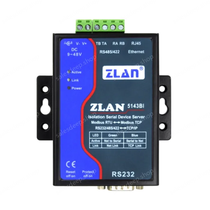 Isolated serial servers