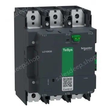 LC1G800KUEN Contactor, high power, TeSys Giga, standard version, AC-3, <= 440V, 800A, 3 pole/NO, 100-250VAC/DC coil