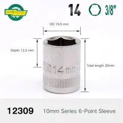 CALC-14mm-10mm series 3/8-12309