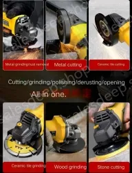 Industrial 850W rear switch metal cutting and grinding