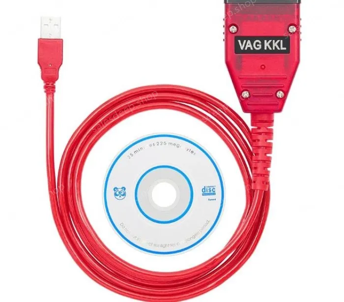 VAG KKL 409 for Volkswagen 409.1 Dual Real 9241A Red Board Diagnostic Cable FT232RL