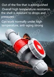 3 pole 63A Surface mounted socket