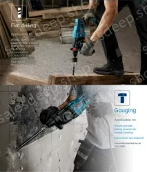 GBH220 bare metal + GMS 120 detector