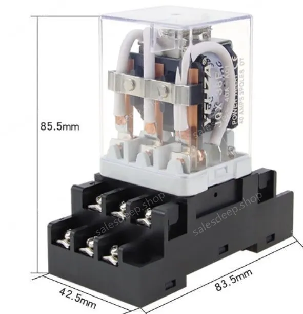 Two open, two closed, 8-legged DC24V With base
